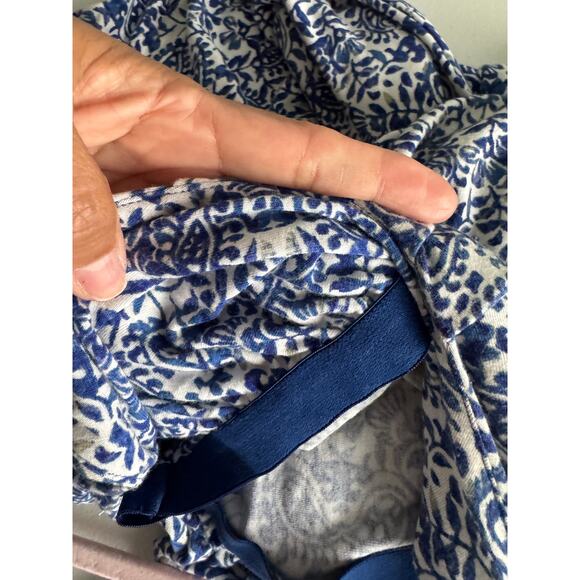 Cynthia Rowley Navy Lounge Dress Maxi XS - Picture 7 of 8